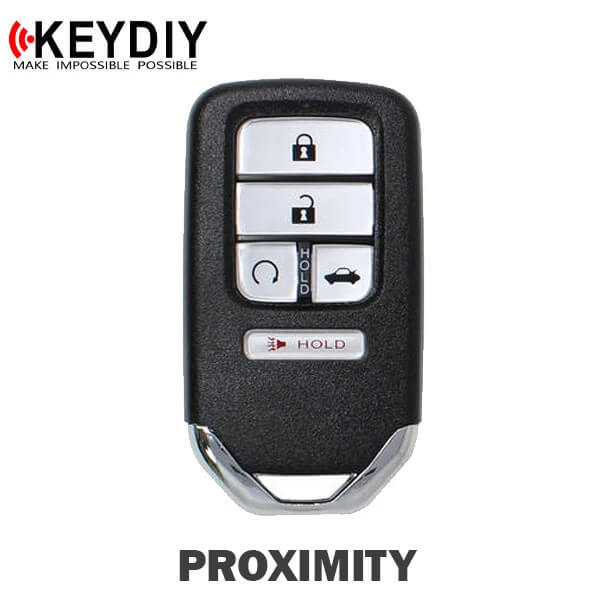 KEYDIY – Honda Style / 5-Button Universal Smart Key w/ Proximity Function (KD-ZB10-5)
