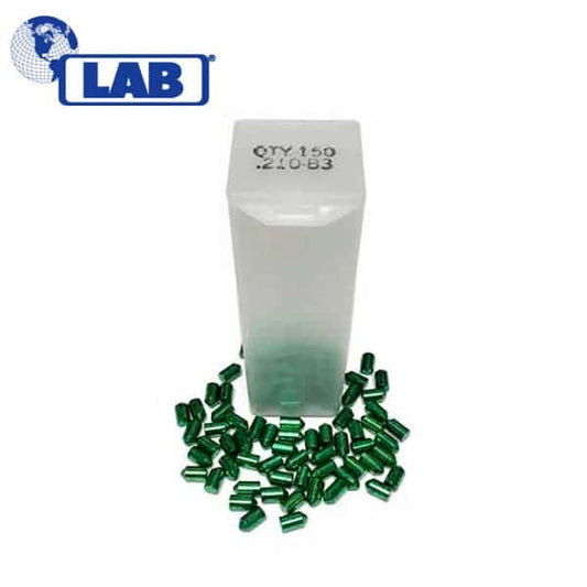 LAB – Bottom Flat Pins .005 (150 Vial)