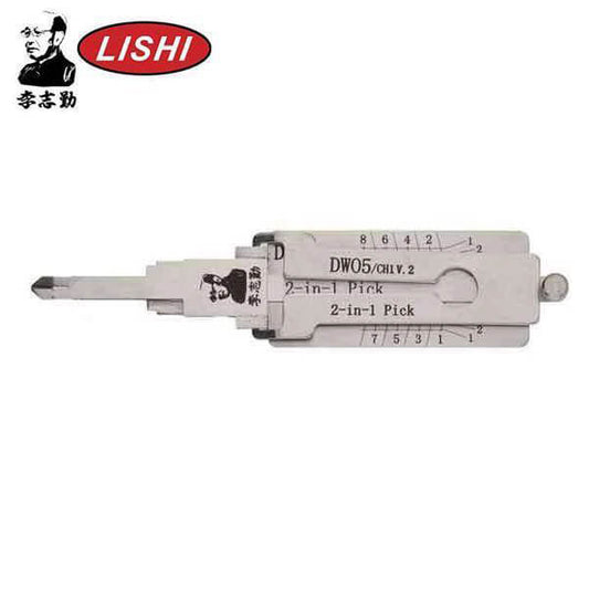 Original Lishi – CH1 / DW04 / DW05 GM 2 Track – 2 In 1 Pick & Decoder