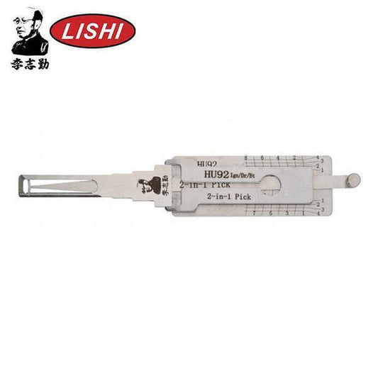 Original Lishi – HU92 / BMW / 2-in-1 Pick & Decoder / Ignition / Door / Trunk Single Lifter / Anti Glare