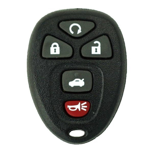 2004-2012 GM / 5-Button Keyless Entry Remote / FCC ID: KOBGT04A / PN: 22733524 (Aftermarket)