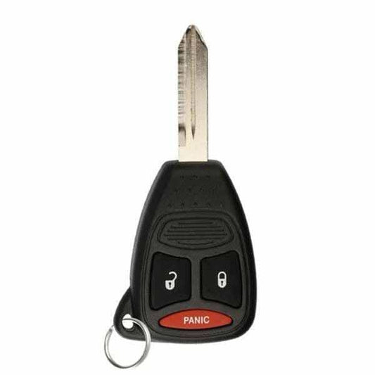 2004-2013 Dodge / Mitsubishi / 3-Button Remote Head Key / KOBDT04A (Aftermarket)