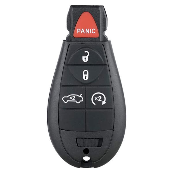 2008-2013 Chrysler Dodge / 5-Button Fobik Key / M3N5WY783X (Aftermarket)
