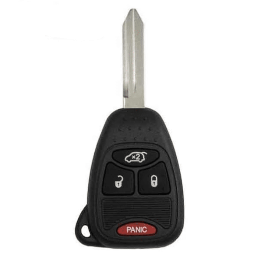 2004-2016 Chrysler Dodge Jeep / 4-Button Remote Head Key / OHT692427AA (Aftermarket)