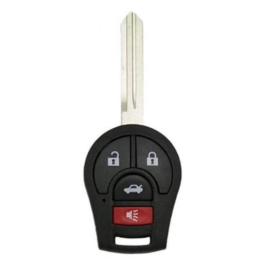 2003-2019 Nissan / 4-Button Remote Head Key / PN: H0561-3AA0B / FCC ID: CWTWB1U751 (Aftermarket)