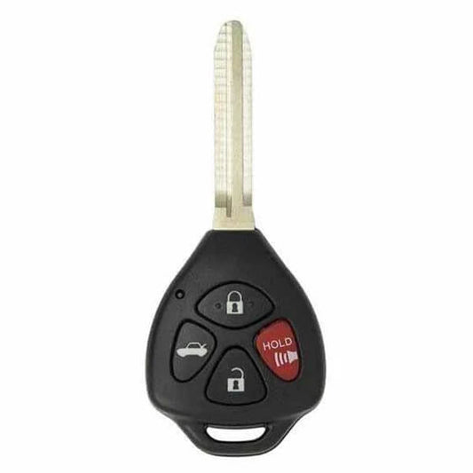 2008-2012 Toyota Avalon / Corolla / 4-Button Remote Head Key / GQ4-29T (Aftermarket)