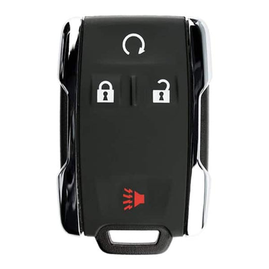 2014-2019 Chevrolet / GMC / 4-Button Keyless Entry Remote / PN: 22881480 / FCC ID: M3N32337100 / Chrome (Aftermarket)