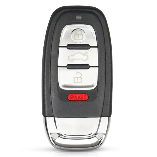 2008-2012 Audi / 4-Button Smart Key / Without Comfort Access / PN: 8T0959754A / IYZFBSB802 (Aftermarket)