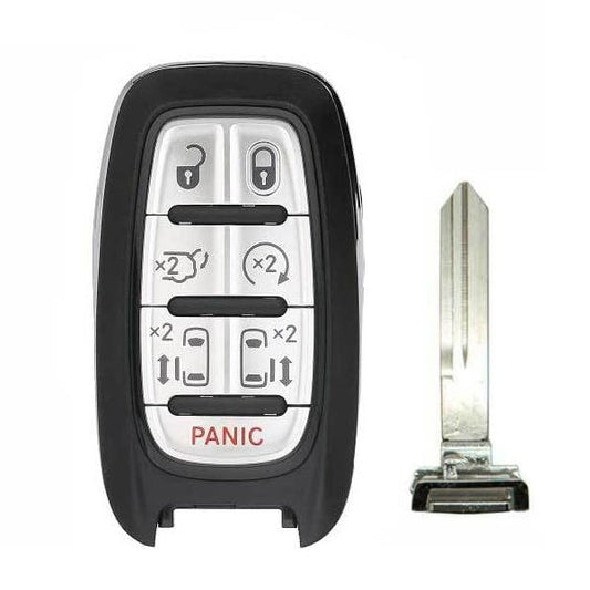 2017-2022 Chrysler Pacifica Voyager / 7-Button Smart Key / No KeySense / PN: 68217832AC / M3N-97395900 (Aftermarket)