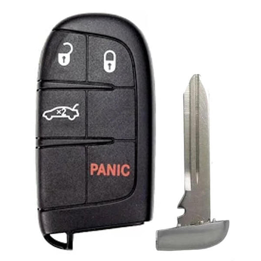 2011-2019 Dodge Chrysler / 4-Button Smart Key / PN: 68051387AD / FCC ID: M3N40821302 (Aftermarket)
