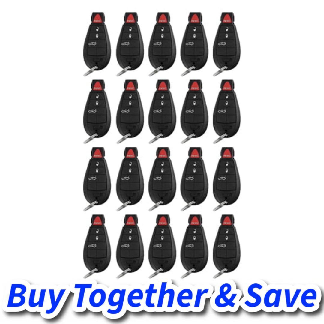 Bundle of 20 / 2008-2012 Chrysler Dodge / 4-Button Fobik Key / M3N5WY783X (Aftermarket)