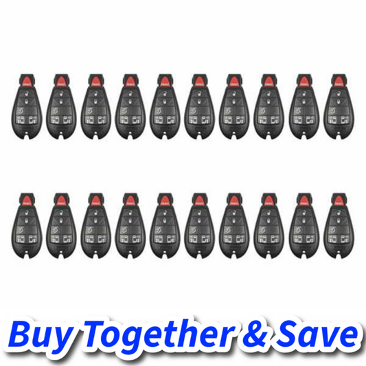 Bundle of 20 / 2008-2017 Chrysler / Dodge / VW /Jeep / 6-Button Fobik / M3N5WY783X (Aftermarket)