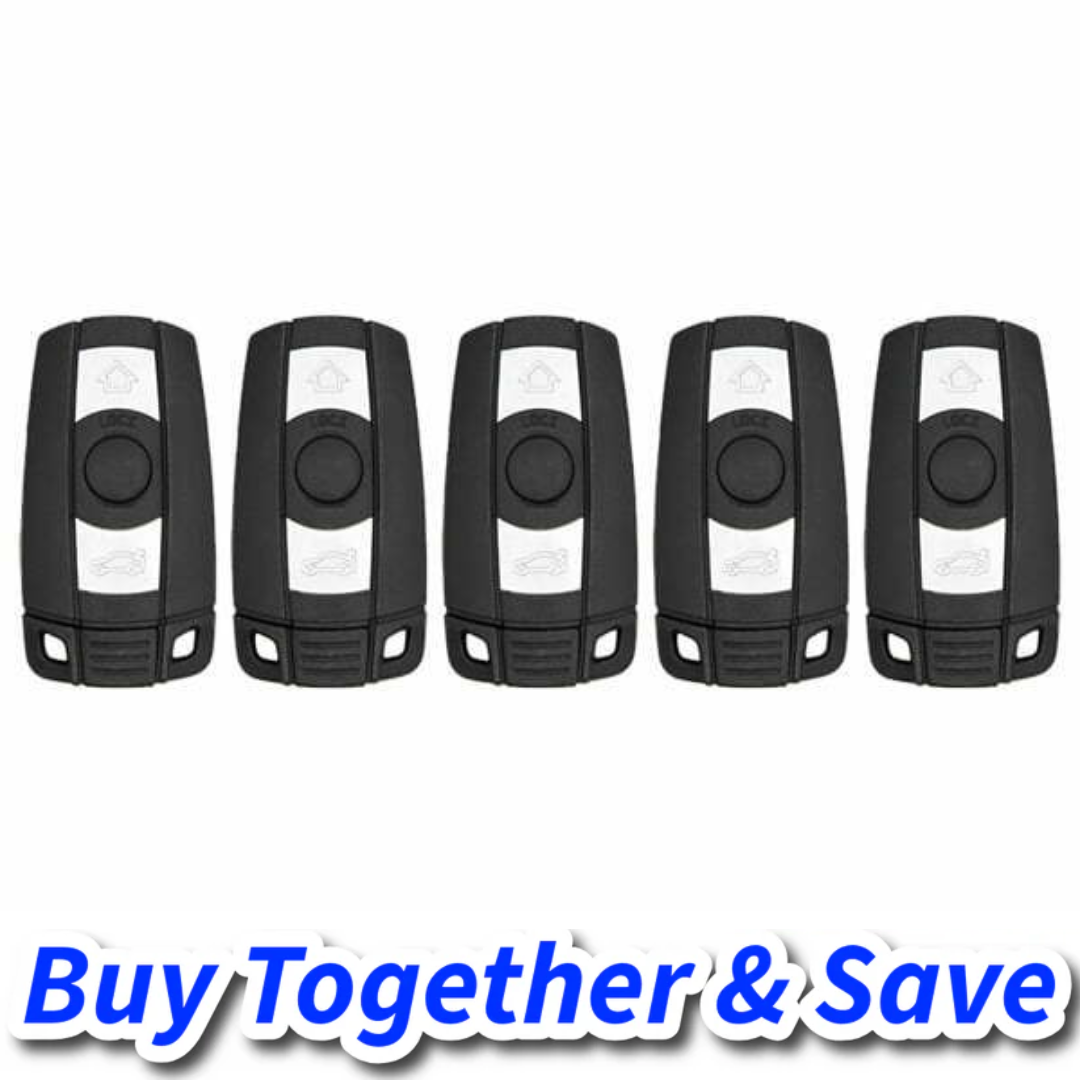 Bundle of 5 / 2004-2010 BMW 3 / 5 Series / 3-Button Smart Key / PN: 6986583-04 / KR55WK49147 / Comfort Access / CAS3 (Aftermarket)