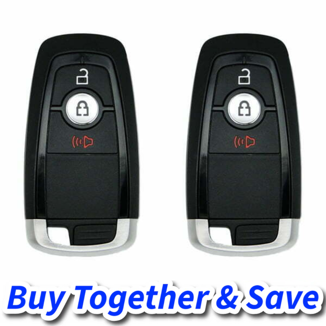 Bundle of 2 / 2017-2021 Ford / 3-Button Smart Key / FCC ID: M3N-A2C93142300 (Aftermarket)