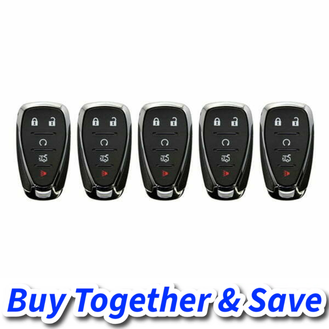 Bundle of 5 / 2016-2022 Chevrolet / 5-Button Smart Key / HYQ4EA (Aftermarket)