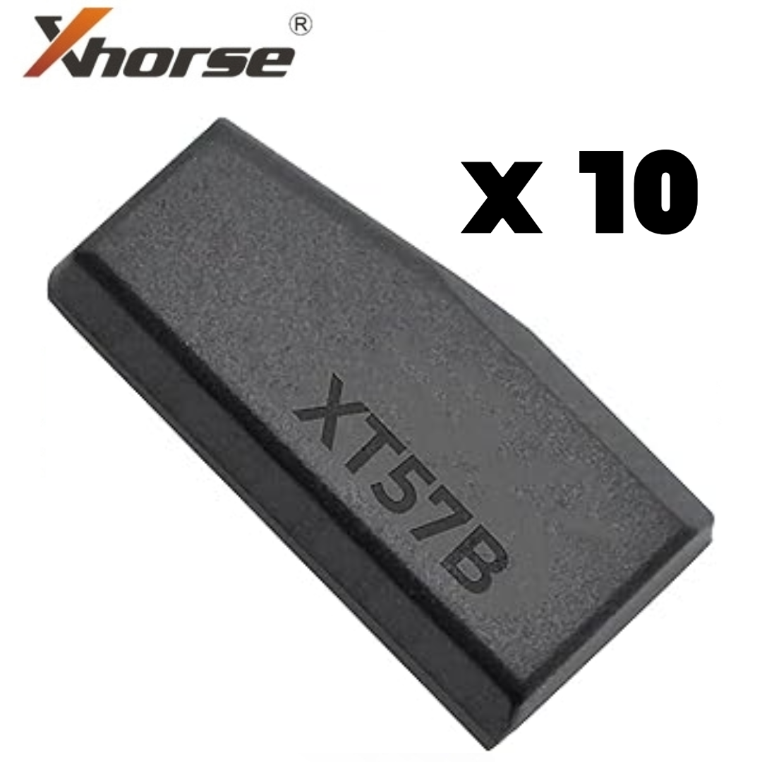 NEW 2025! Bundle of 10 / Xhorse – SUPER CHIP – XT57B VVDI Super Chip – New Generation Universal Programmable Transponder Chip – 1 Chip For ALL