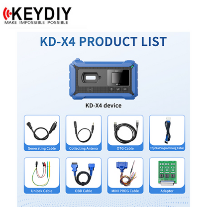 NEW! KEYDIY – KD-X4 Key Programmer