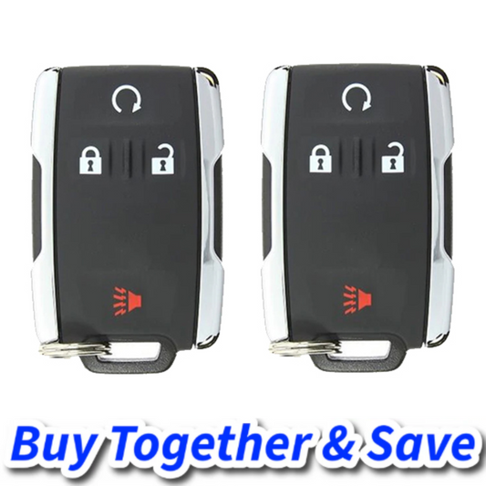 Bundle of 2 / 2019-2020 GM / 4-Button Keyless Entry Remote / PN: 22881479 / FCC ID: M3N-32337200 (Aftermarket)