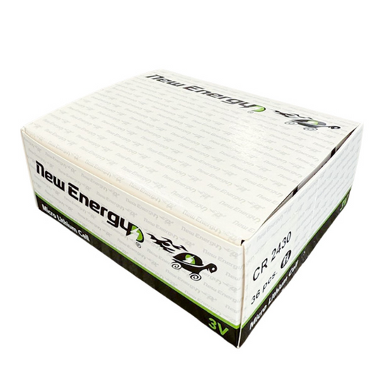 New Energy – 24-Pack CR2430 3-Volt Lithium Batteries