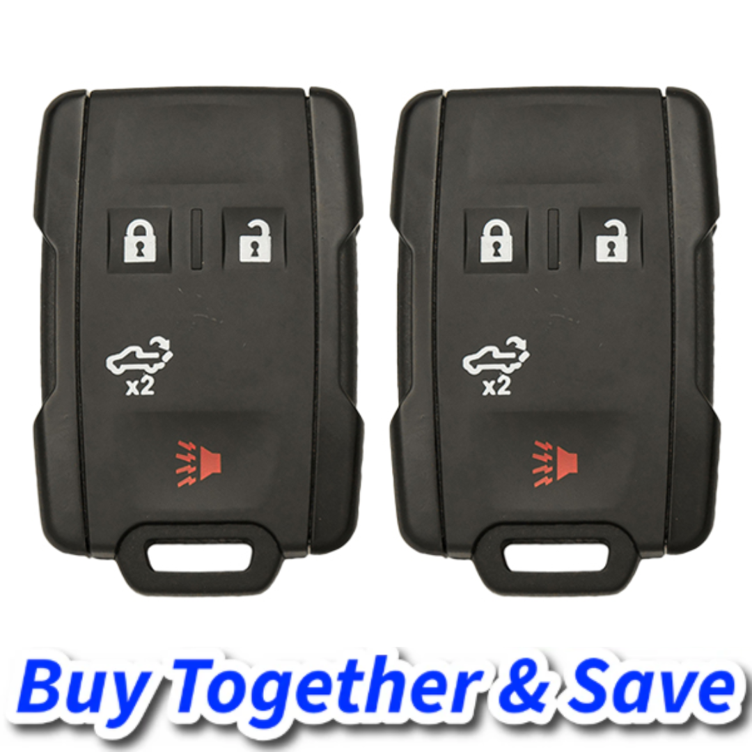 Bundle of 2 / 2019-2023 GM / 4-Button Keyless Entry Remote / FCC ID: M3N-32337200 / PN: 84209237 (Aftermarket)