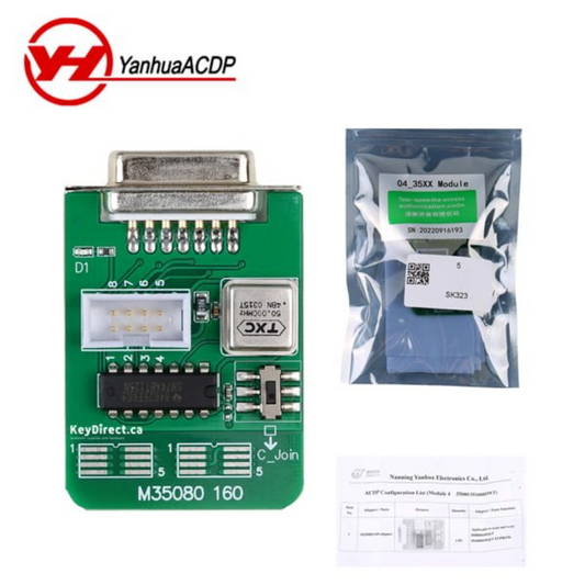 YANHUA ACDP-2 – Module #4 – BMW 35160 Erase/Adjust Mileage Of 080DOWQ/T,160DOWQ/T EEPROM