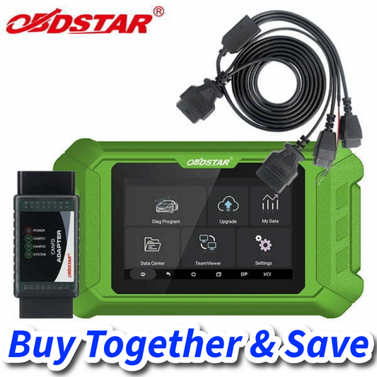 Limited Time Bundle! OBDSTAR Key Master 5 + CAN FD Adapter + FCA 12+8 Cable