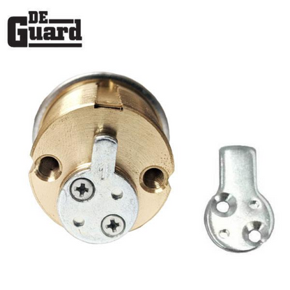 DeGuard High Security – RIM/Mortise Cylinder – 1″ – 206 Keyway – US26D – Satin Chrome