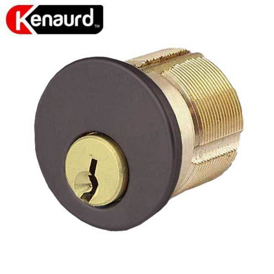 Premium Mortise Cylinder – 1″ – 10B – Oil Rubbed Bronze / Black – (SC1 / KW1)