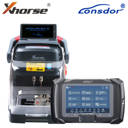 Automotive Locksmith Pro Pack: Xhorse Dolphin II XP-005L & K518 PRO FCV