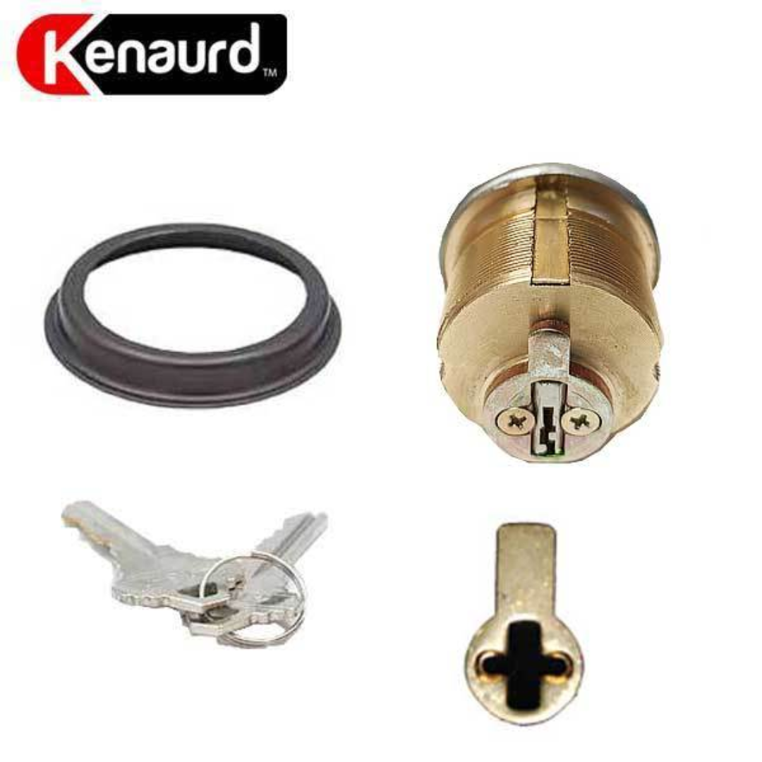 Premium Mortise Cylinder – 1″ – 10B – Oil Rubbed Bronze / Black – (SC1 / KW1)