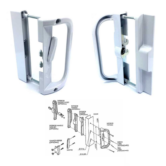 Hook Patio Lock – No Cylinder