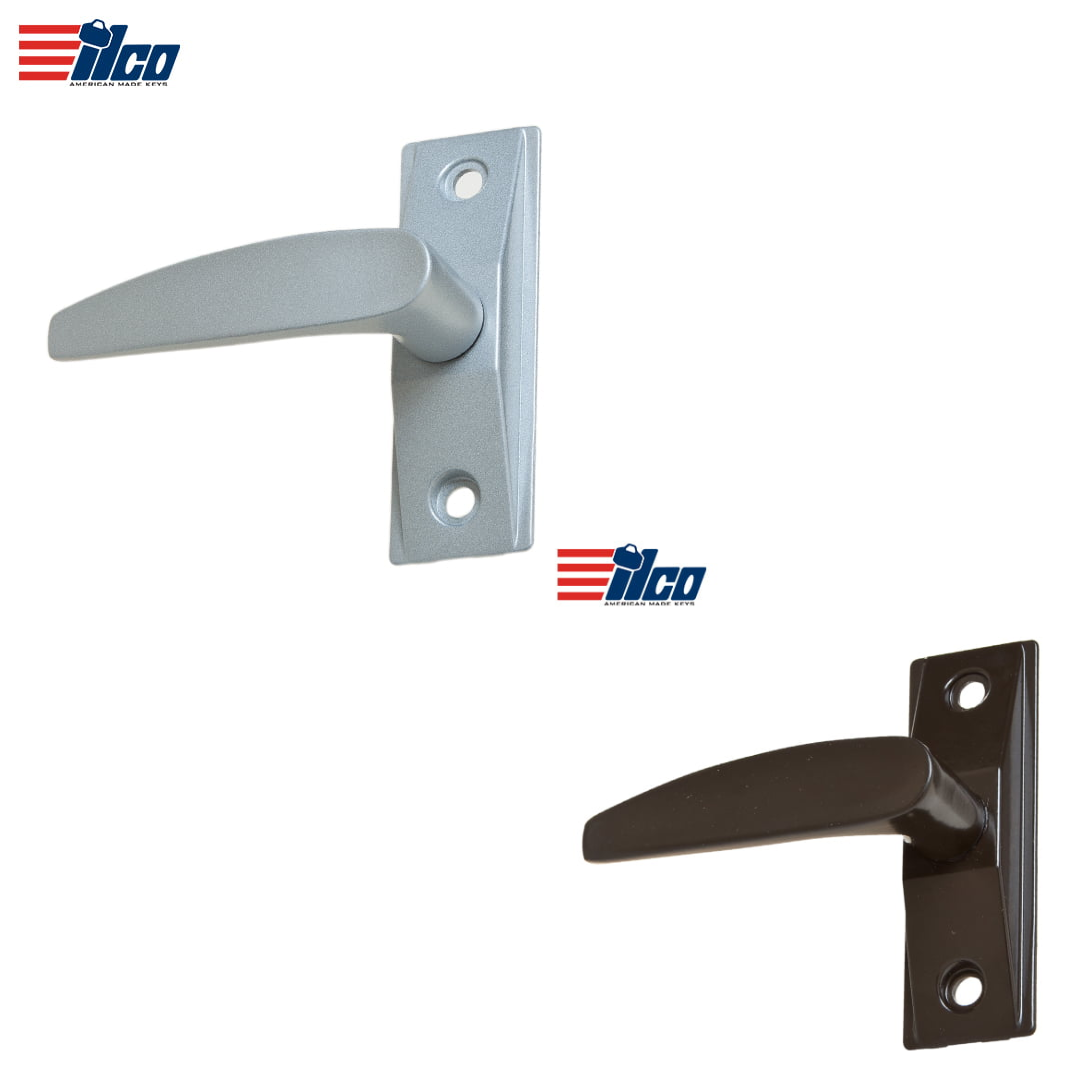 ILCO – 456 Series Lever Handle – Straight – Left Hand / Right Reverse – Finish: Clear / Dark Bronze