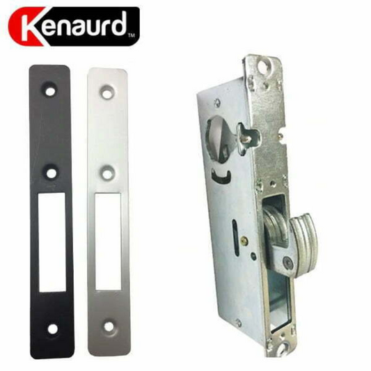 Kenaurd Narrow-Stile 1-1/8″ Hook Bolt Lock Body With 2 Faceplates