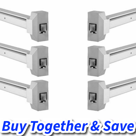 Buy By The Box & Save! Pack of 6 – 8000 SERIES Push Bar Exit Device / GRADE 2