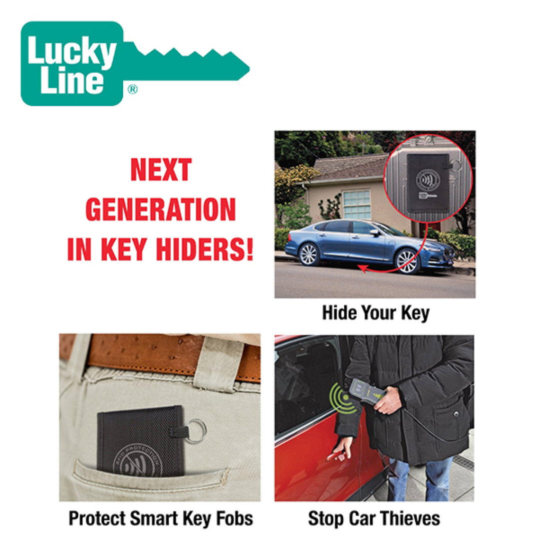 LuckyLine – Signal Blocking Key Hider Display – 12/Box