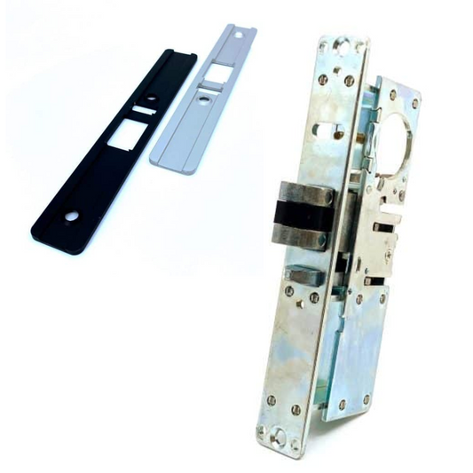 Kenaurd Narrow-Stile 1-1/2″ Latch Lock Body w/ 2 Faceplates / Right Hand