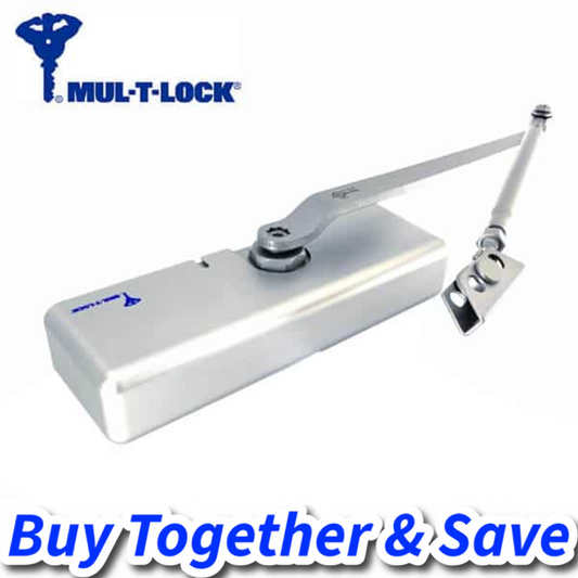 Bundle of 2 / Mul-T-Lock Grade 1 Narrow Stile Door Closer