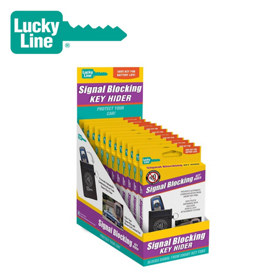 LuckyLine – Signal Blocking Key Hider Display – 12/Box