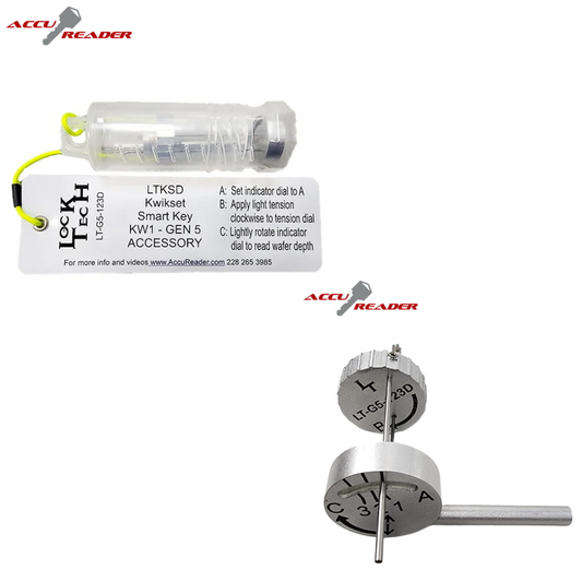 LockTech – Kwikset Smartkey Decoder GEN 5 Accessory Tool / LT-G5-123D