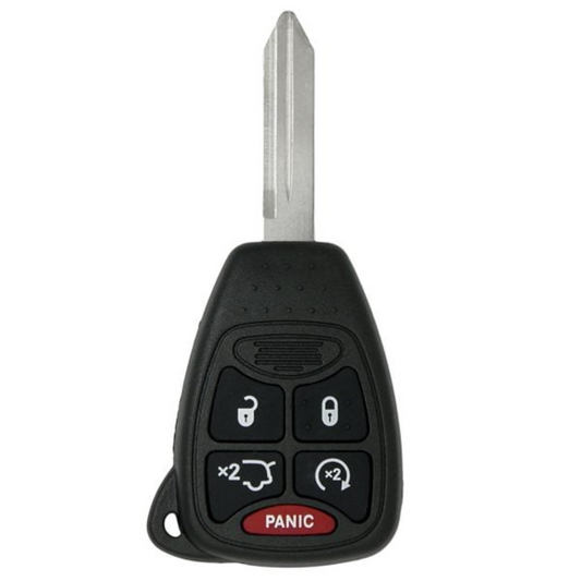 2006-2014 Jeep / Dodge / Chrysler / 5-Button Remote Head Key / OHT692427AA (Aftermarket)