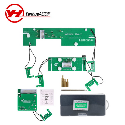 YANHUA ACDP-2 – Module #12 – Volvo Module With License A300 – No CAN Adapter Needed / For Volvo Semi-Smart Keys Adding Keys and All Key Lost