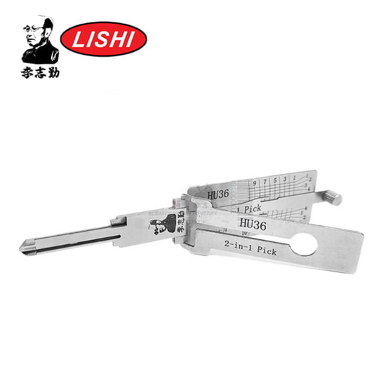 Original Lishi – HU36 Mercedes / 2-In-1 Pick & Decoder / Ignition / Door / Trunk / Anti-Glare