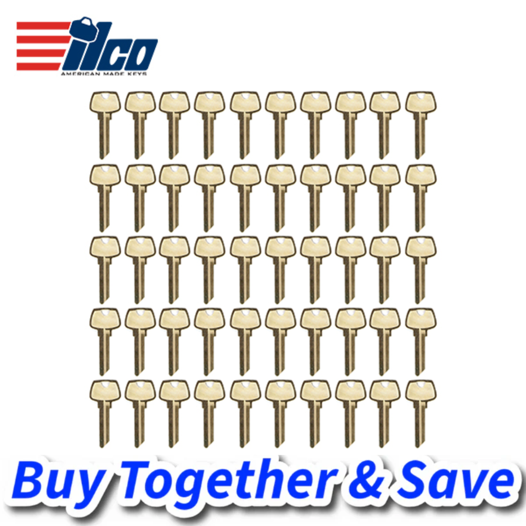 Bundle of 50 / ILCO – 01007LA Sargent Key Blank