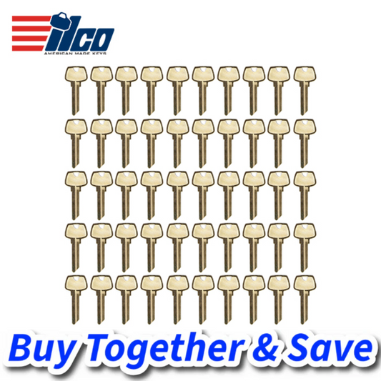 Bundle of 50 / ILCO – 01007LA Sargent Key Blank