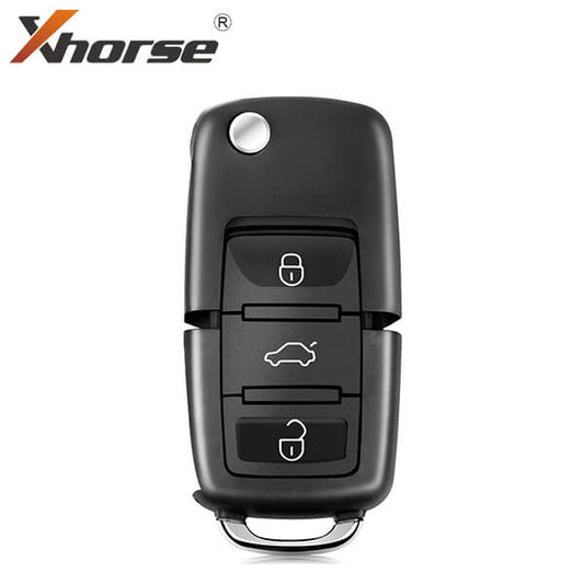 Xhorse – VW Volkswagen Style / 3-Button Universal Remote Key for VVDI Key Tool / XKB510EN (Wired)