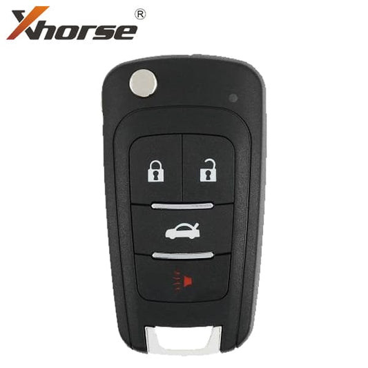 Xhorse – GM Style / 4-Button Universal Flip Key Remote for VVDI Key Tool (Wired)