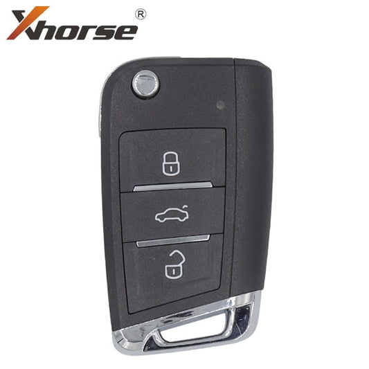 Xhorse – VW MQB Style 3-Button Universal Remote for VVDI Key Tool / XKMQB1EN — (Wired)