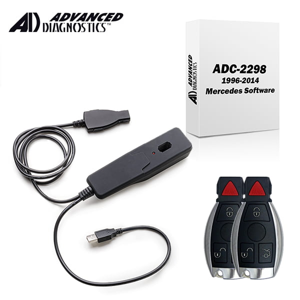 Advanced Diagnostics – Mercedes Key Programming Solution Kit for 1996-2014 Mercedes Benz Models / ADC-260