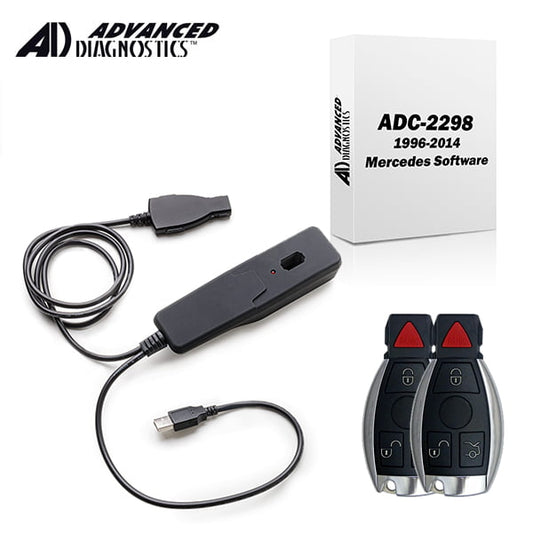 Advanced Diagnostics – Mercedes Key Programming Solution Kit for 1996-2014 Mercedes Benz Models / ADC-260