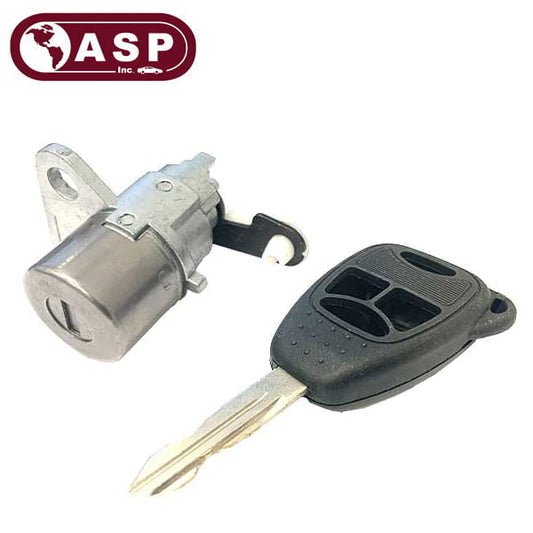 ASP – 2005-2017 Chrysler Dodge Jeep / Y160 / LH Driver Door Lock Cylinder / Coded / D-44-027